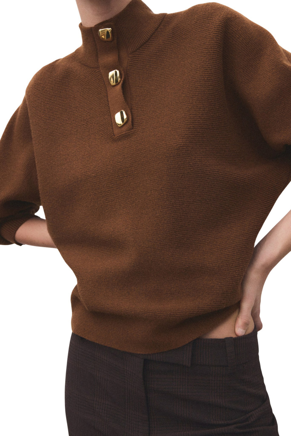 Женский Mango Джемпер UPTOWN (цвет ), артикул 27011312 | Фото 3