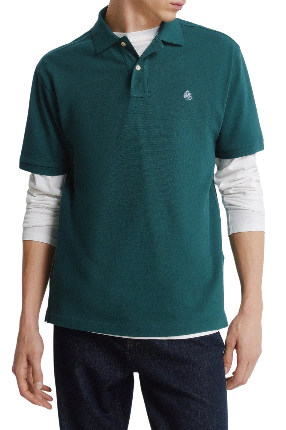 Мужской Springfield Поло из хлопка (цвет ), артикул 8551097 | Фото 1