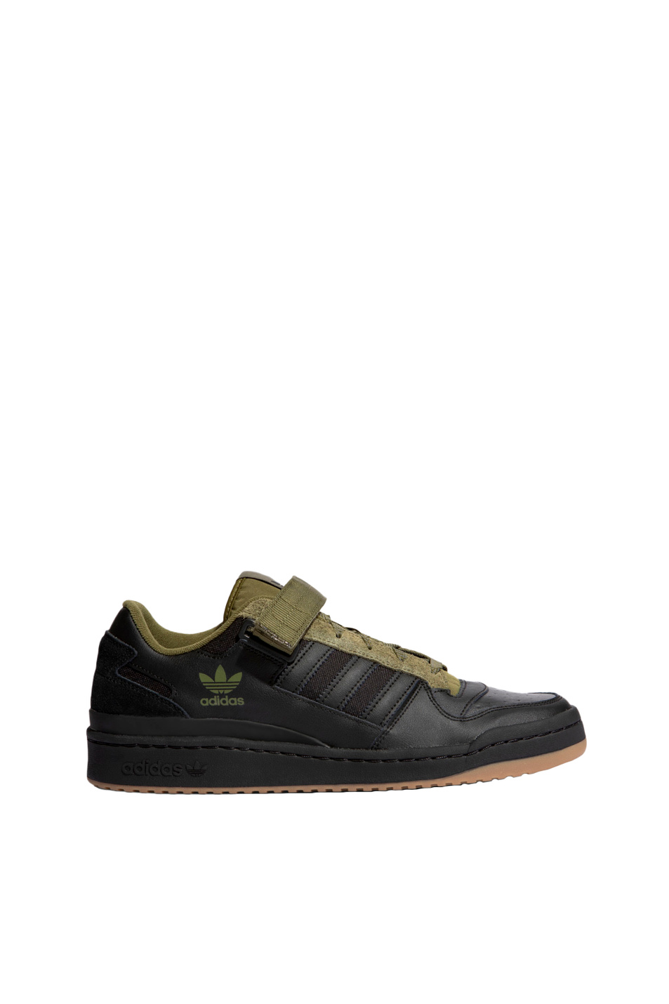 Мужской Adidas Кроссовки Forum Low (цвет зеленый), артикул H01928 | Фото 1