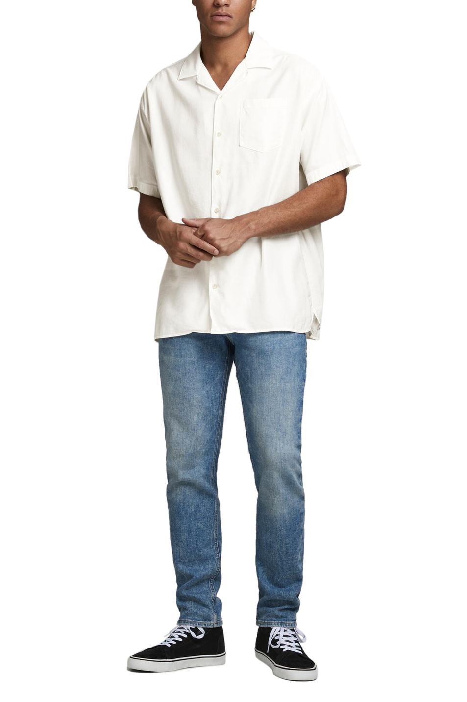 Jack & Jones Рубашка из смесового хлопка (цвет ), артикул 12183614 | Фото 2
