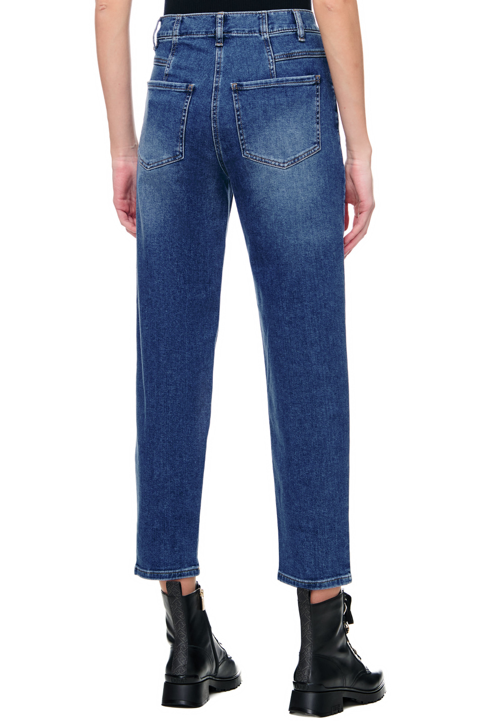 Женский Gerry Weber Джинсы Mom Fit из смесового хлопка (цвет ), артикул 722058-66908-Mom Fit | Фото 6