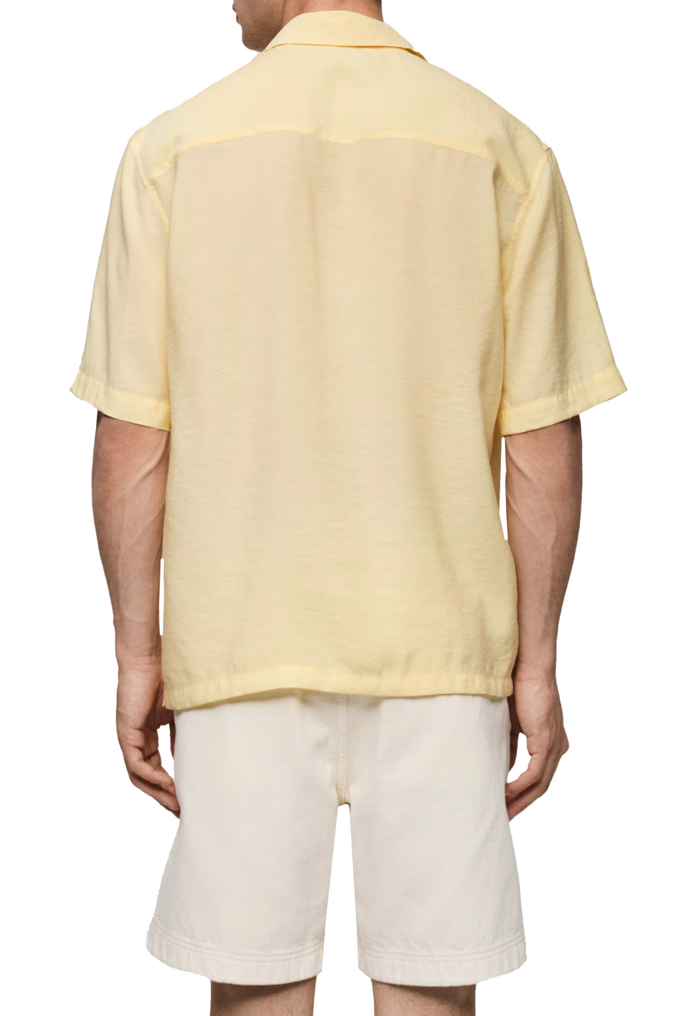 Мужской Mango Man Рубашка PISCINA с коротким рукавом (цвет ), артикул 67097709 | Фото 4