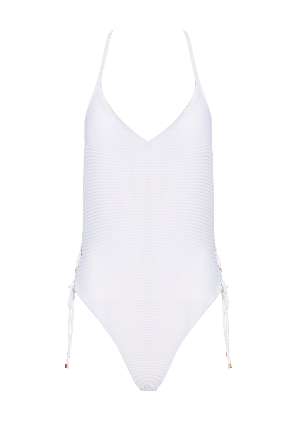 Женский Emporio Armani Купальник из фактурного материала со шнуровкой (цвет ), артикул 262694-2R307 | Фото 1