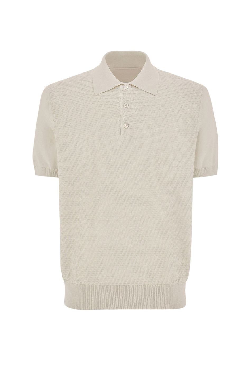 Мужской Canali Поло из хлопка и шелка (цвет ), артикул C0127MK02466 | Фото 1