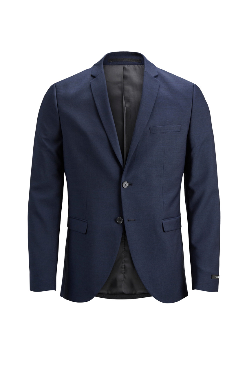 Классический пиджак|Основной цвет:Синий|Артикул:12141107 | Фото 1