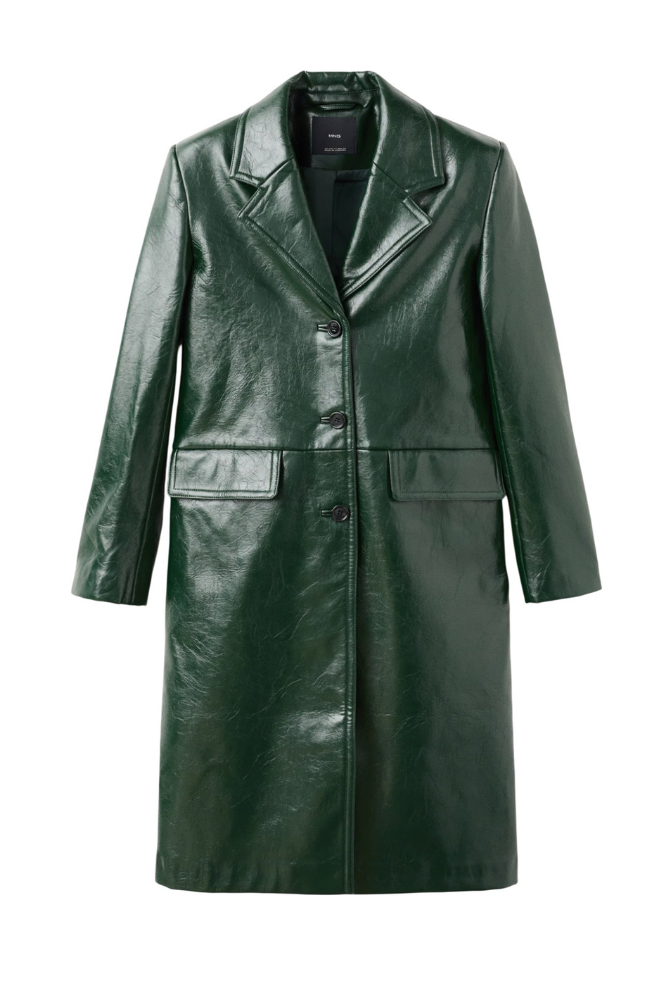 Женский Mango Плащ SHELBY из искусственной кожи (цвет ), артикул 17089210 | Фото 1