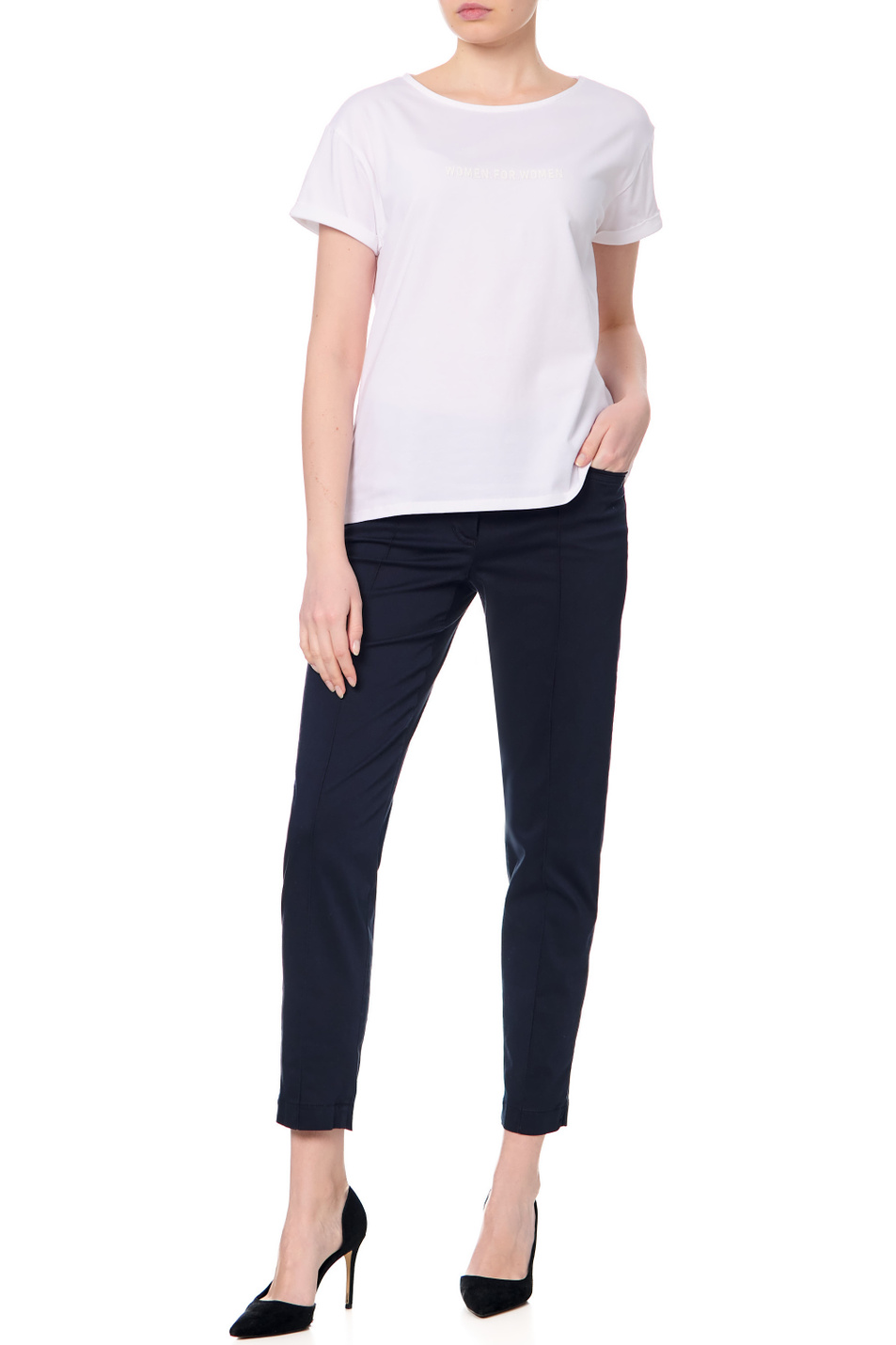 Женский Gerry Weber Брюки с прострочкой на лицевой стороне (цвет ), артикул 622017-67712-Citystyle | Фото 3