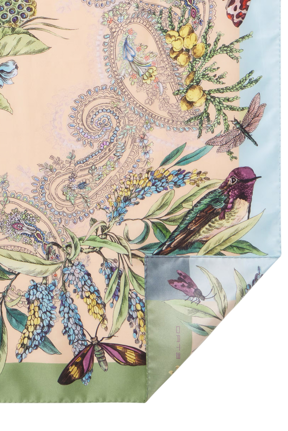 Женский Etro Платок из шелка с цветочным принтом (цвет ), артикул WAXA0006AKE64S9870 | Фото 2