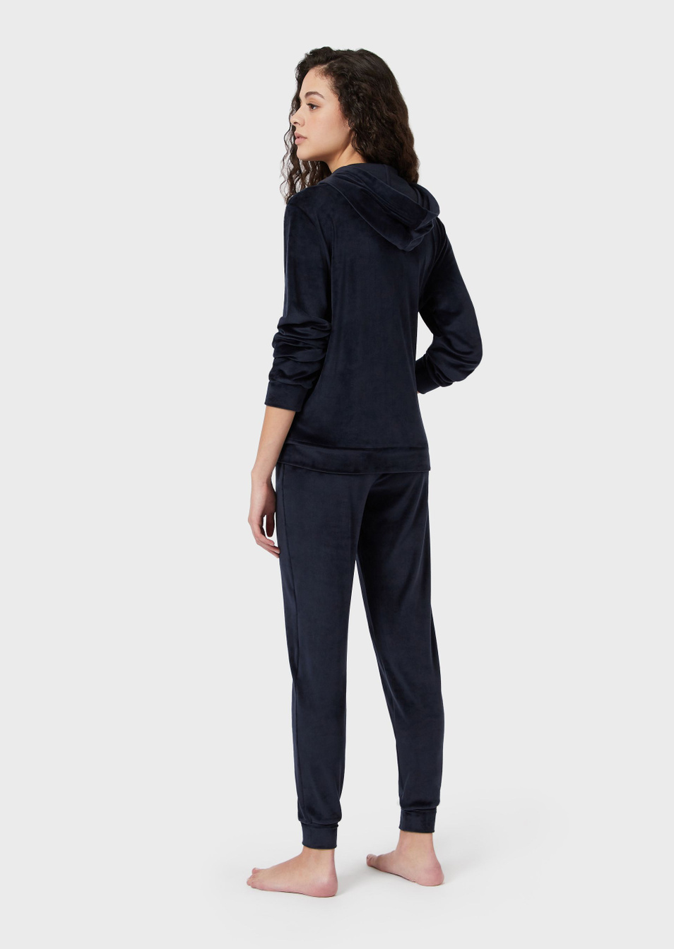 Женский Emporio Armani Спортивный костюм из бархата (цвет ), артикул 164392-0A260 | Фото 3