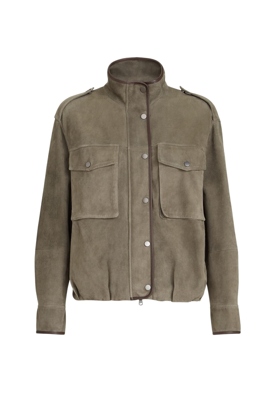 Женский Brunello Cucinelli Куртка из натуральной замши (цвет ), артикул MPCAI7787 | Фото 1