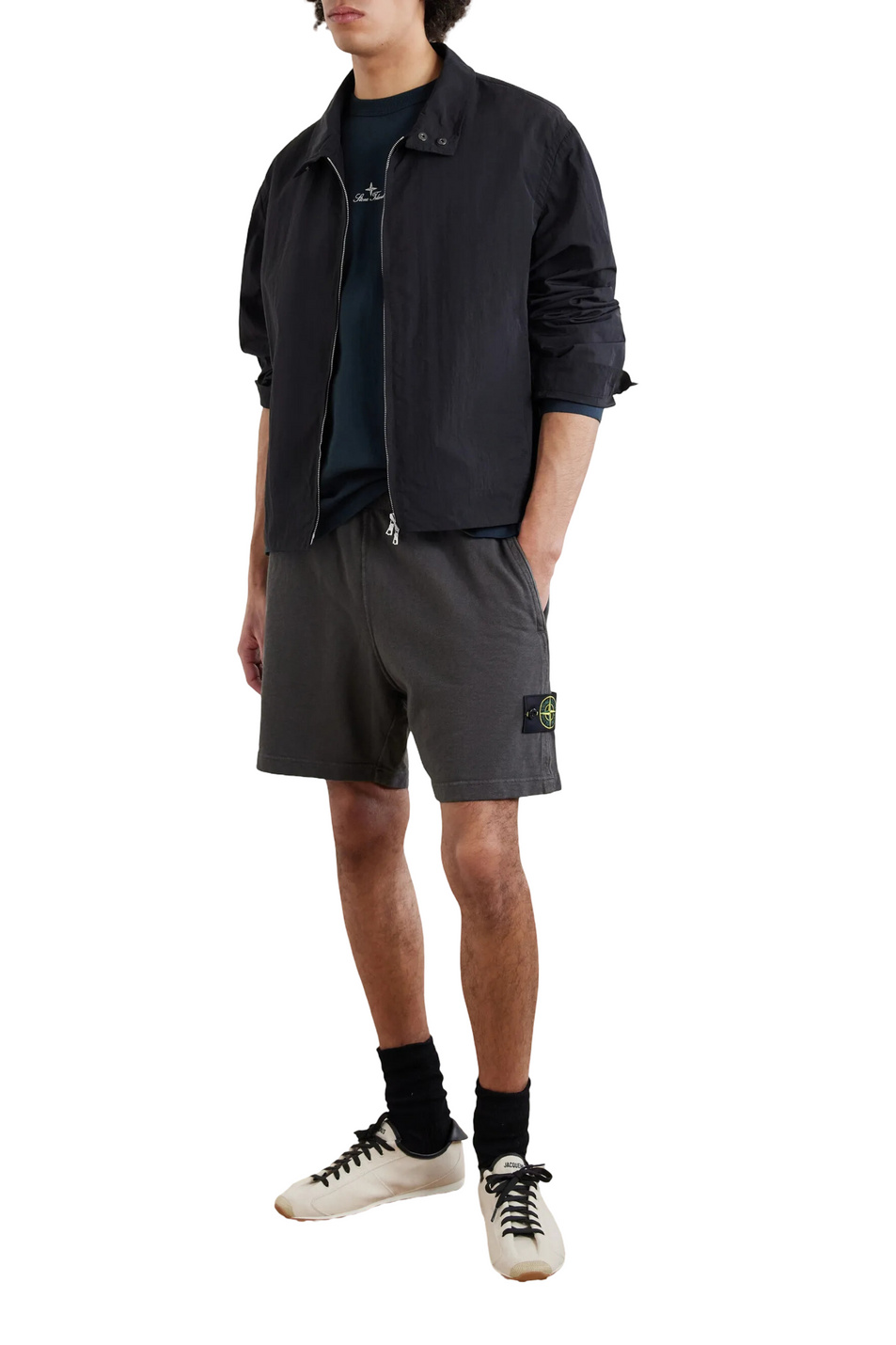 Мужской Stone Island Лонгслив с логотипом (цвет ), артикул L1S152100007-S0050 | Фото 3
