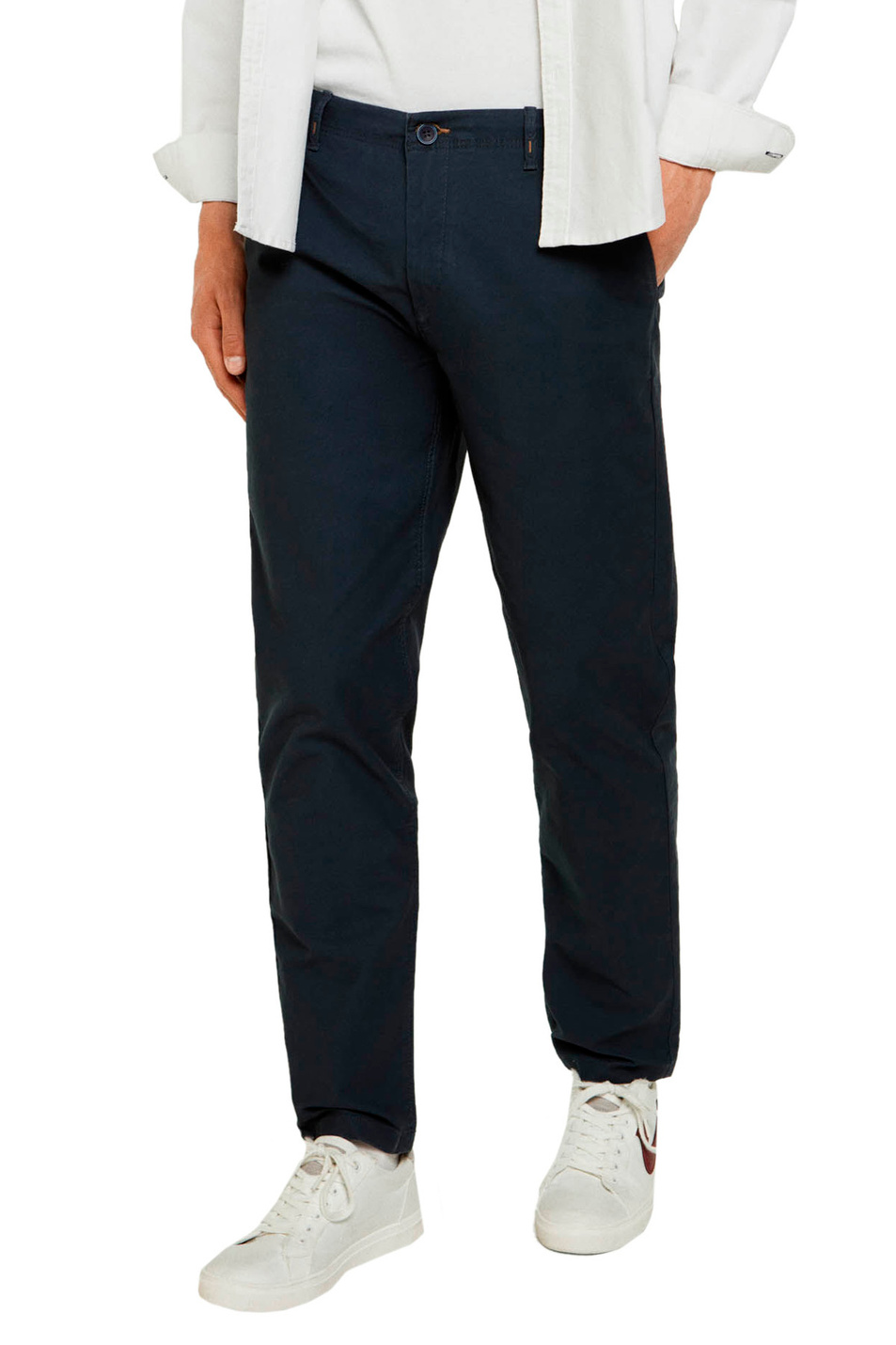 Мужской Springfield Однотонные брюки-чинос (цвет ), артикул 1554923 | Фото 1