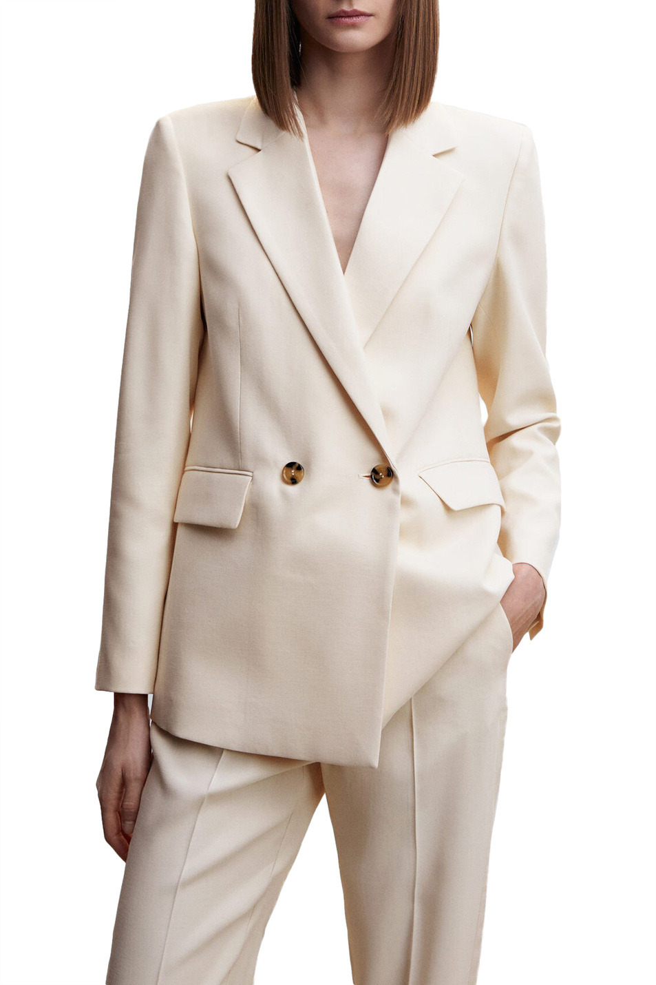 Женский Mango Пиджак TEMPO с застежкой на пуговицы (цвет ), артикул 47005739 | Фото 3