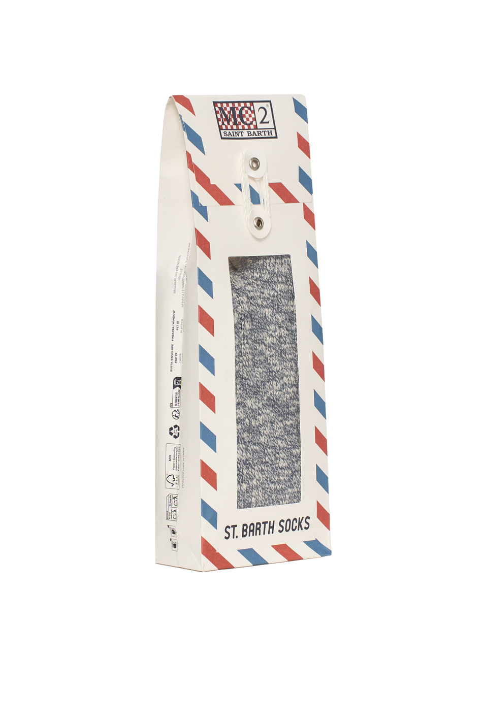 Мужской MC2 Saint Barth Носки из смесового хлопка (цвет ), артикул SOXR003-01469I | Фото 2