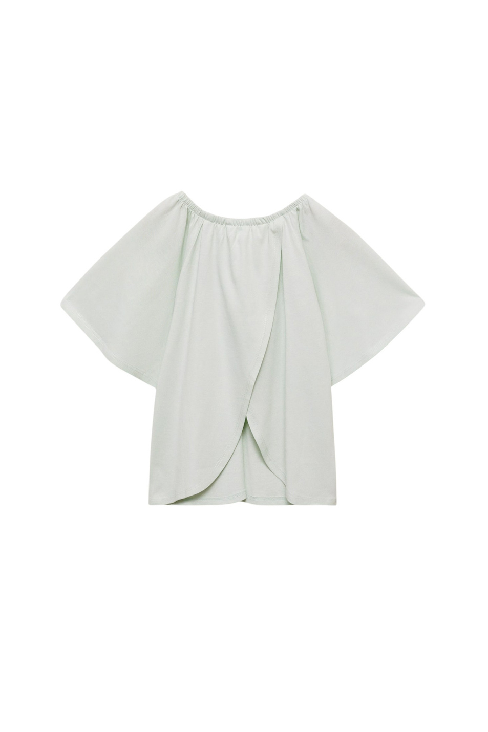 Девочкам Mango Kids Футболка AIRE из хлопка (цвет ), артикул 87047690 | Фото 2