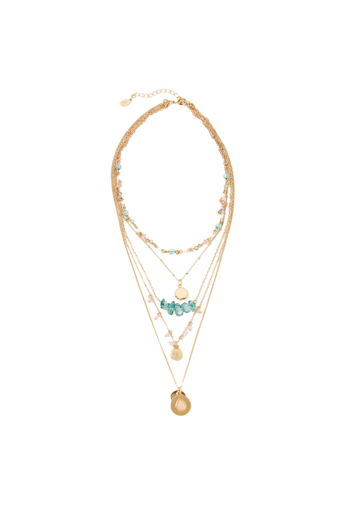 Accessorize Многослойное ожерелье с подвесками (цвет ), артикул 182896 | Фото 1