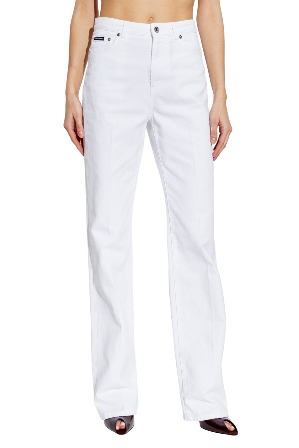 Женский Dolce & Gabbana Джинсы из хлопка (цвет ), артикул FTC69D-G8OT6 | Фото 3