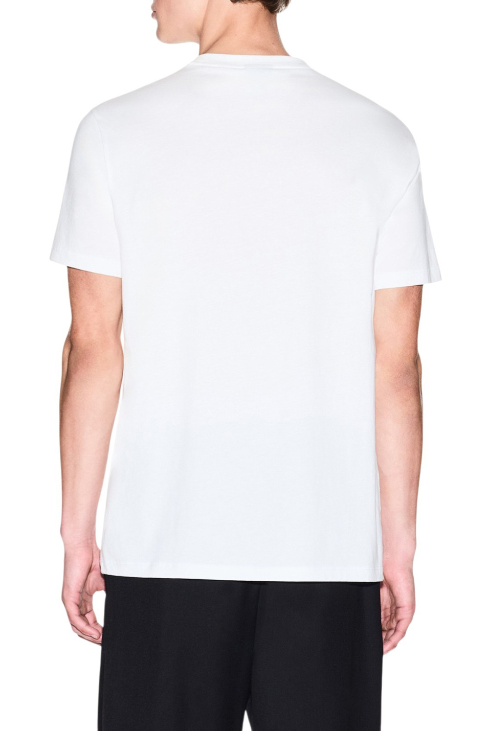 Мужской Armani Exchange Футболка из хлопка с принтом (цвет ), артикул XM002214-AF10356 | Фото 4