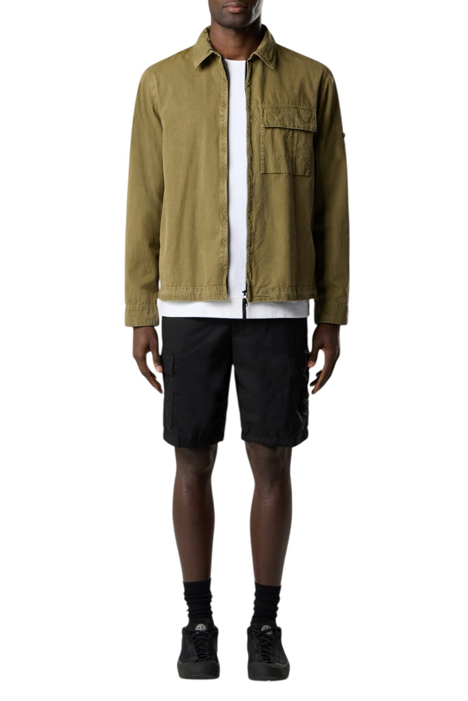 Мужской Stone Island Шорты из хлопка (цвет ), артикул L1S15L100020-S0003 | Фото 3