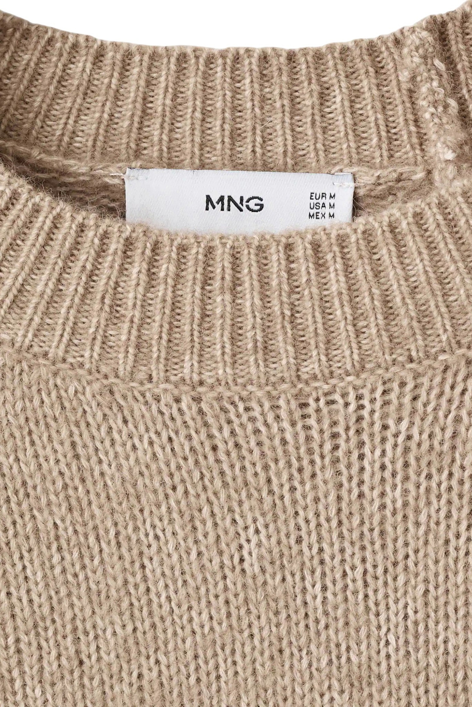 Мужской Mango Man Джемпер CRIS однотонный (цвет ), артикул 17007908 | Фото 5