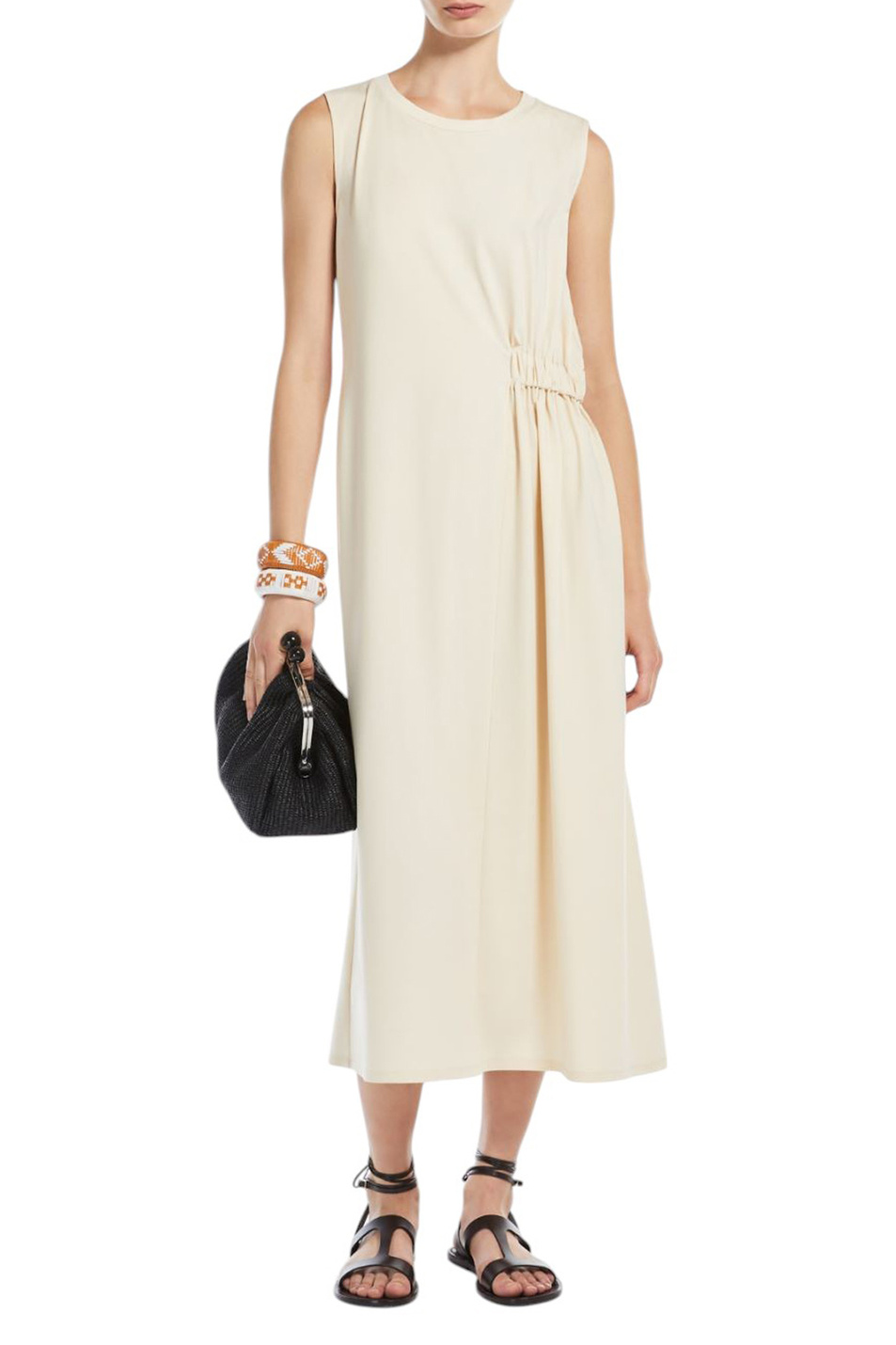 Женский Weekend Max Mara Платье TENEBRE однотонное (цвет ), артикул 2515621032 | Фото 2