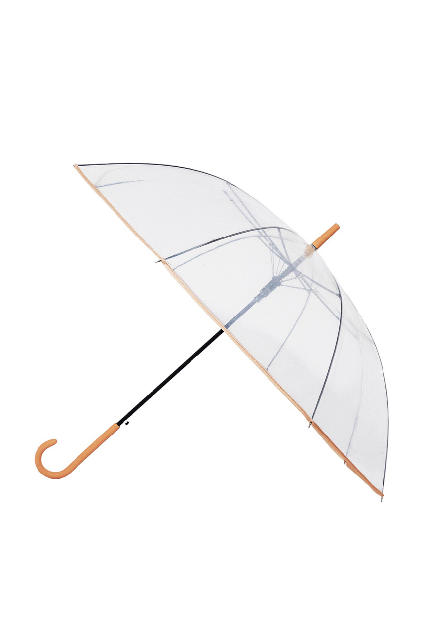 Зонт однотонный|Основной цвет:Прозрачный|Артикул:205618 | Фото 1
