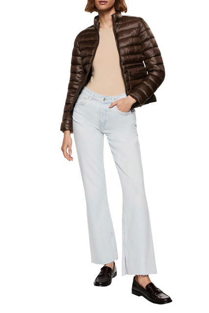 Стеганая куртка BLANDIPO с карманами|Основной цвет:Коричневый|Артикул:37034377 | Фото 2
