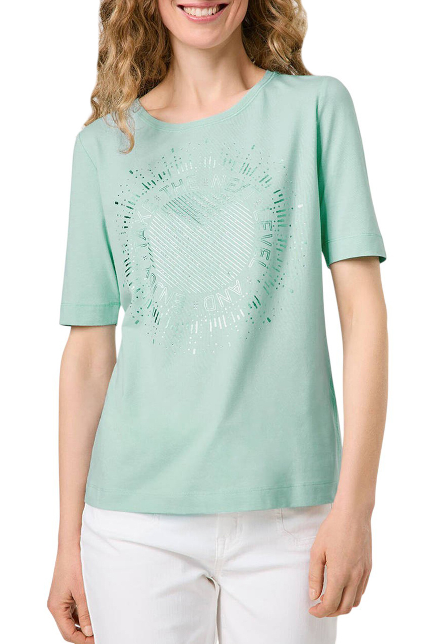 Женский Gerry Weber Футболка с принтом (цвет ), артикул 570254-35003 | Фото 4
