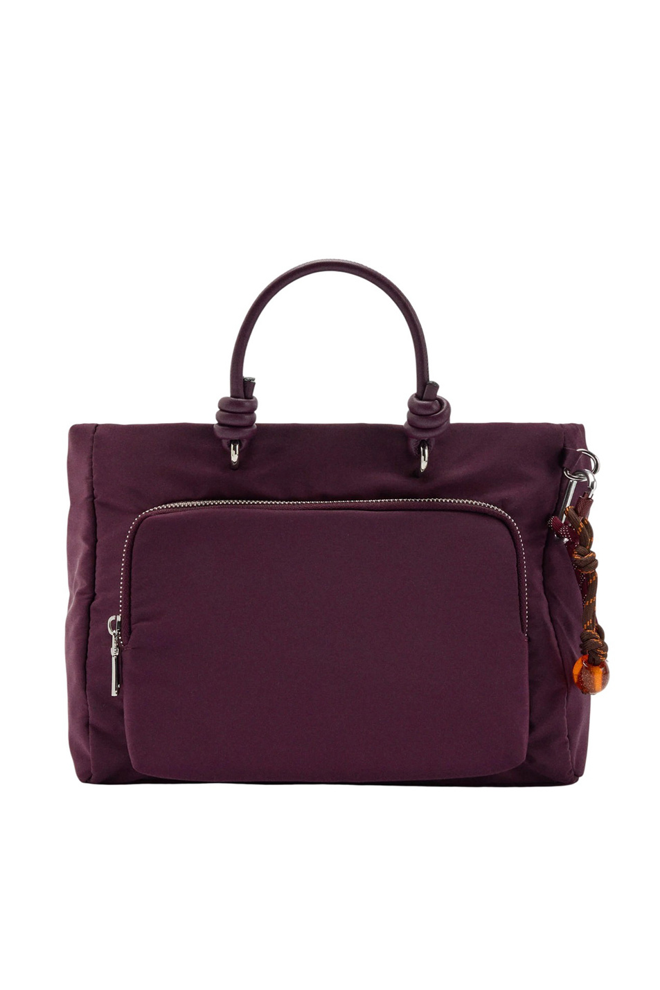 Женский Parfois Сумка-шопер с подвеской (цвет ), артикул 243803 | Фото 1