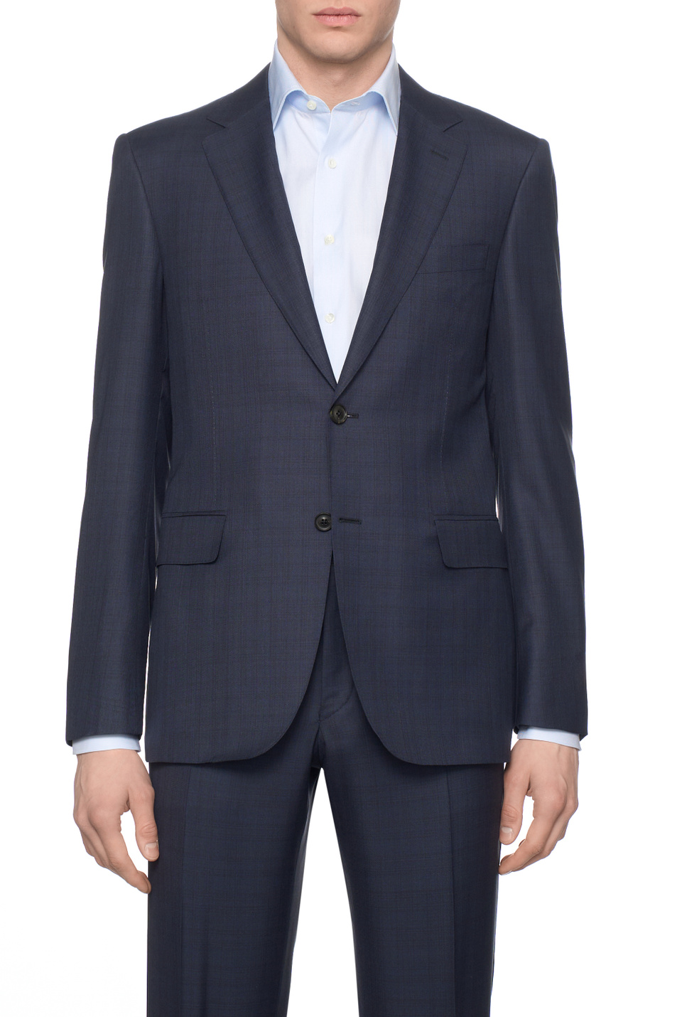 Мужской Canali Костюм из шерсти и шелка (цвет ), артикул E12280/19BX03712 | Фото 9