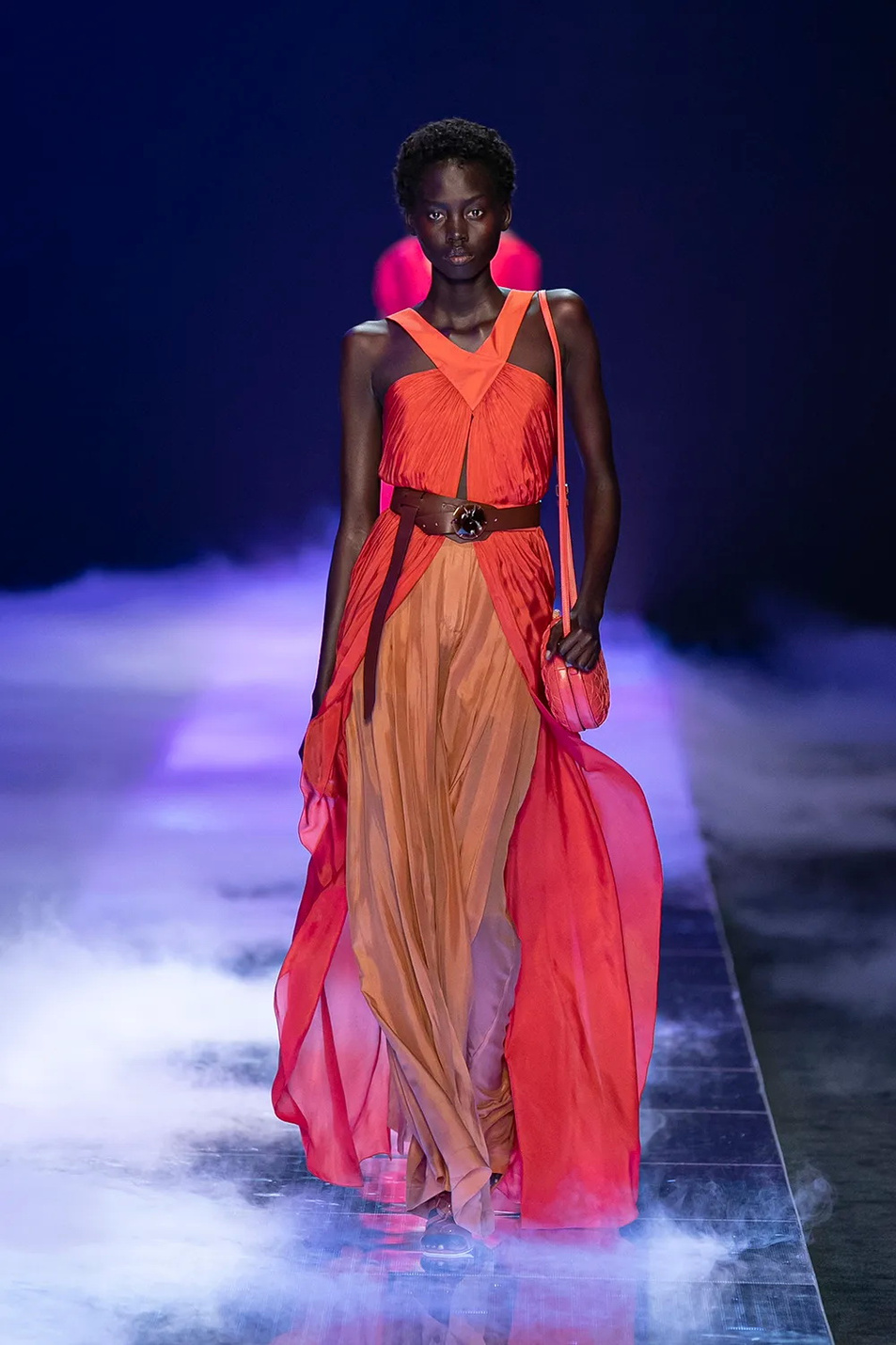 Женский Alberta Ferretti Платье из натурального шелка (цвет ), артикул A0402-0118 | Фото 5