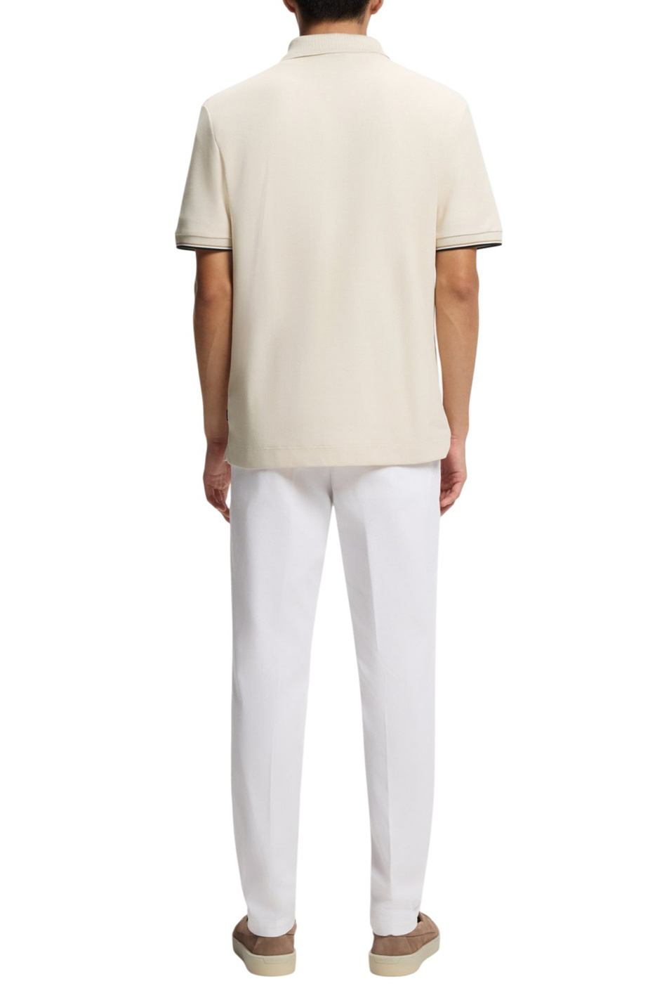 Мужской BOSS Поло Pei из хлопка (цвет ), артикул 50555108 | Фото 4