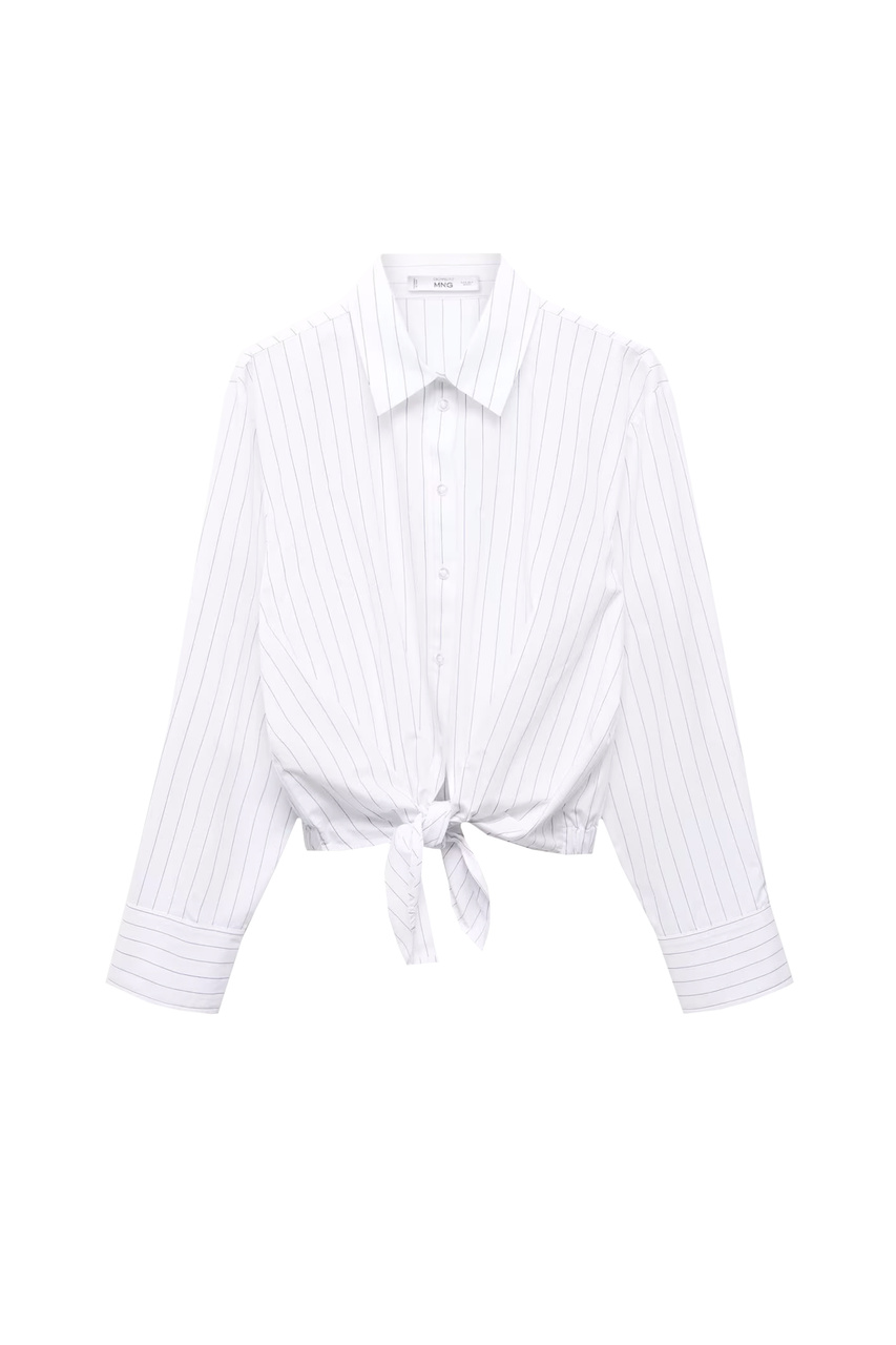 Рубашка NUDITE из натурального хлопка|Основной цвет:Белый|Артикул:67015739 | Фото 1