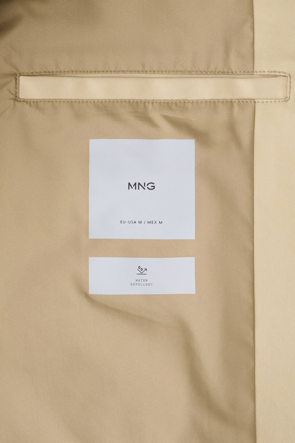 Мужской Mango Man Плащ CHAYTON из смесового хлопка (цвет ), артикул 27074405 | Фото 3