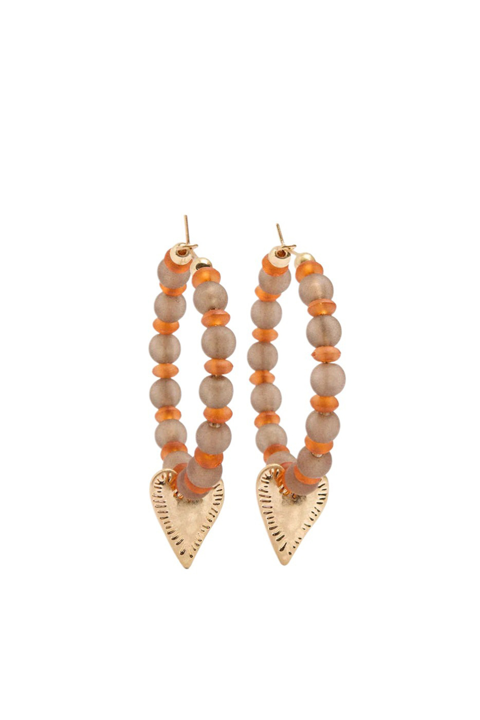 Женский Parfois Серьги-кольца с бусинами (цвет ), артикул 245577 | Фото 1