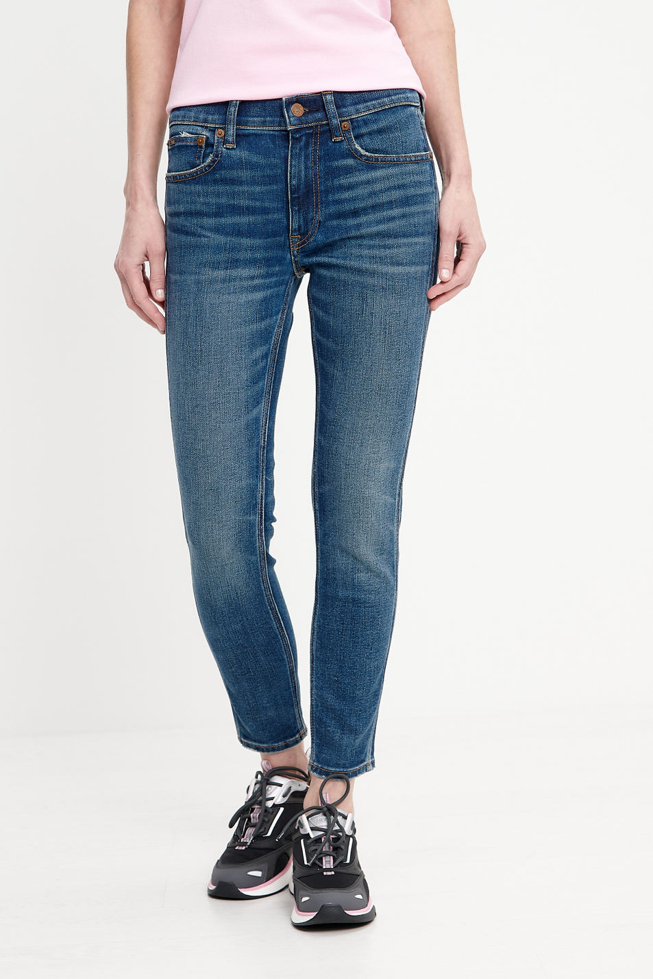 Polo Ralph Lauren Укороченные джинсы-скинни Tompkins (цвет ), артикул 211799659001 | Фото 1