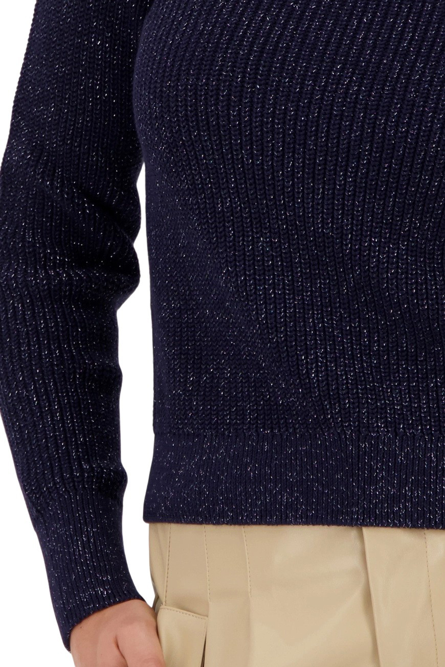 Джемпер с люрексом|Основной цвет:Синий Женский Monari Джемпер с люрексом (цвет ), артикул 809134 | Фото 5