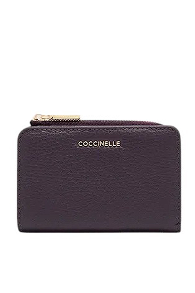 Женский Coccinelle Кошелек METALLIC SOFT из натуральной кожи (цвет ), артикул E2MW511D101 | Фото 1