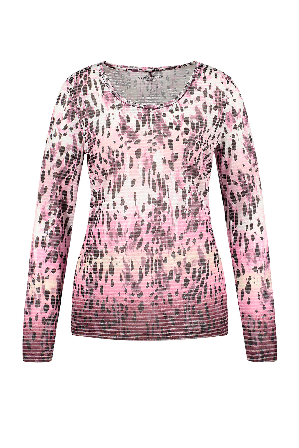 Женский Gerry Weber Джемпер с круглым вырезом и принтом (цвет ), артикул 770055-44048 | Фото 1