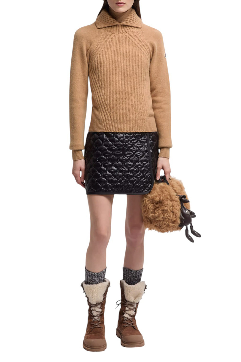 Женский Moncler Джемпер из шерсти и кашемира (цвет ), артикул K20939F00008-M4281 | Фото 2