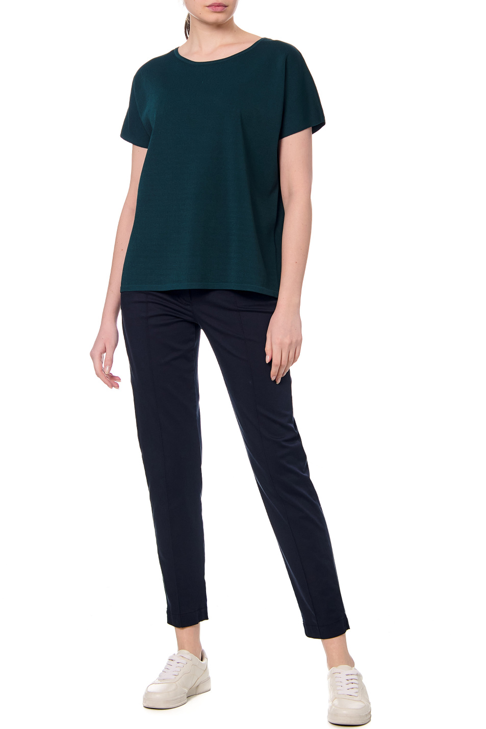 Женский Gerry Weber Футболка из вискозы свободного кроя (цвет ), артикул 670531-44709 | Фото 3