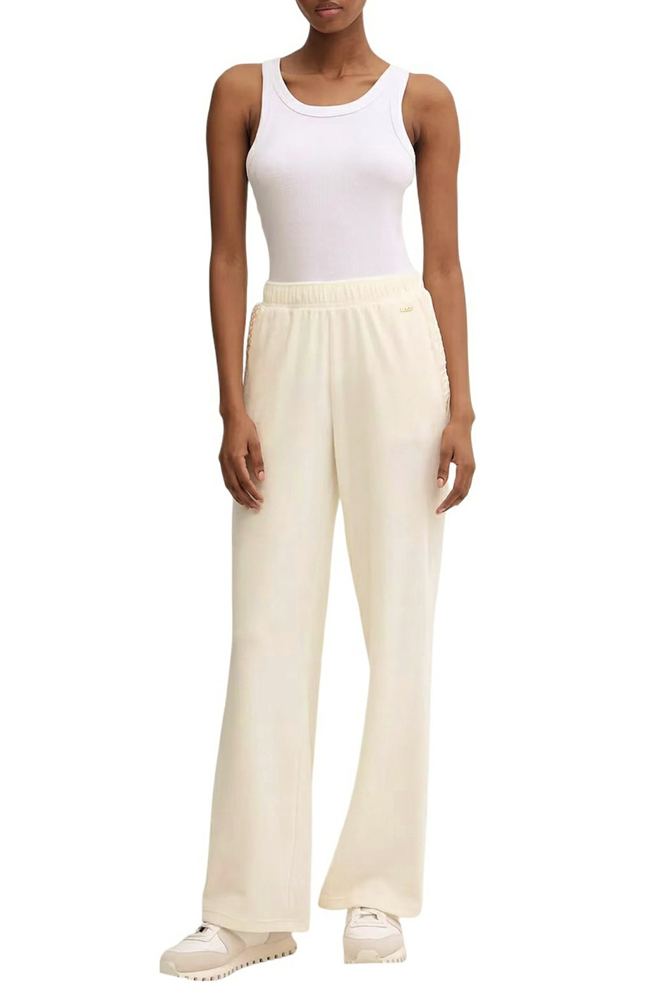 Женский BOSS Брюки из велюра (цвет ), артикул 50550716 | Фото 3