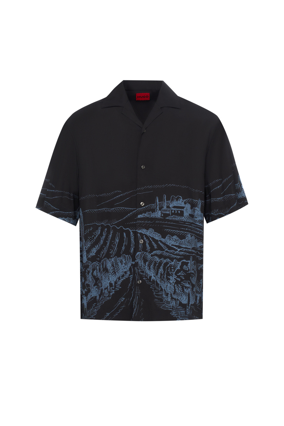 Мужской HUGO Рубашка Espino с принтом (цвет ), артикул 50555785 | Фото 1