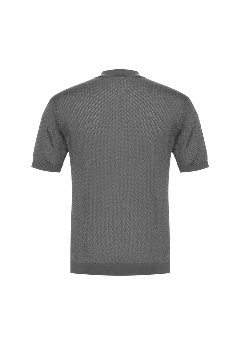 Мужской Emporio Armani Поло из хлопка и вискозы (цвет ), артикул EM001139-AF14851 | Фото 2