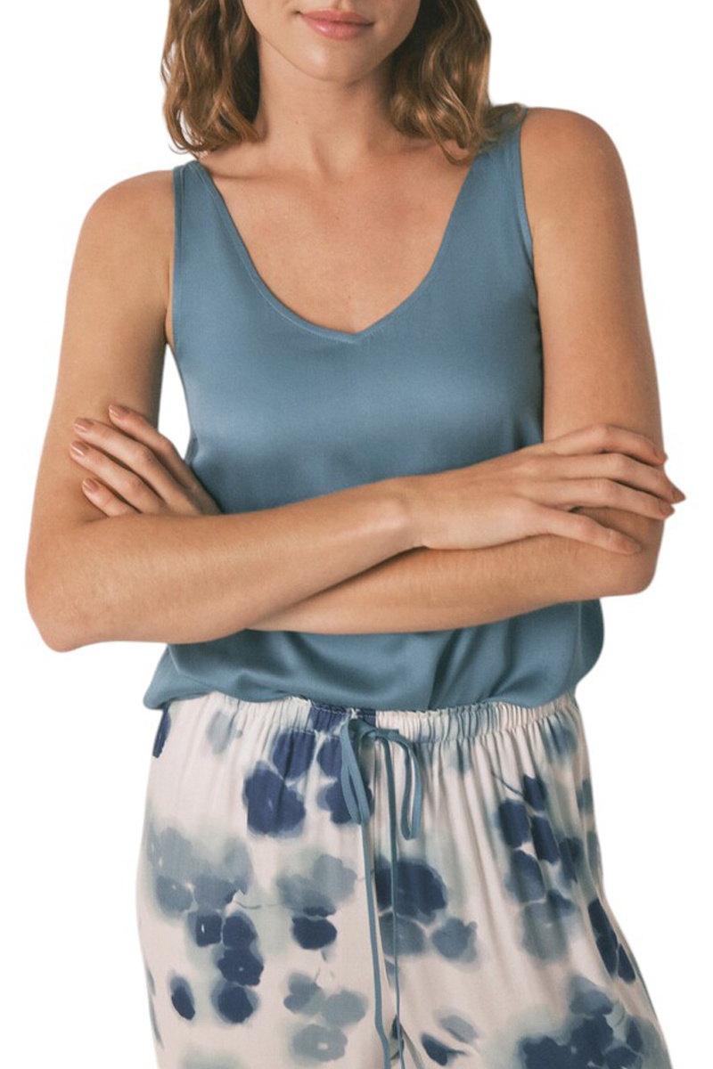 Пижама с цветочным принтом|Основной цвет:Зеленый Женский Women'secret Пижама с цветочным принтом (цвет ), артикул 3592432 | Фото 3