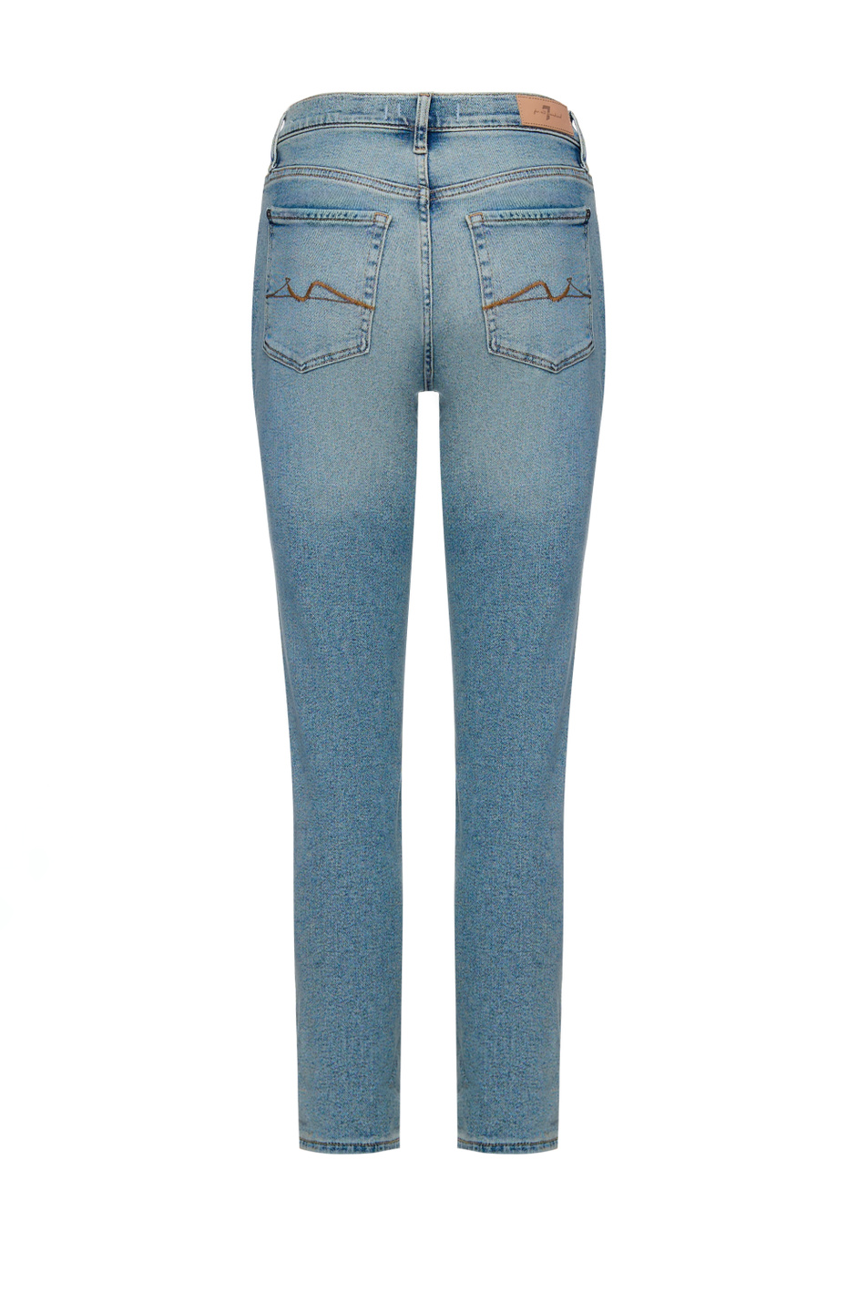 Женский 7 for all Mankind Джинсы из смесового хлопка (цвет ), артикул JSWJ1200AM | Фото 2
