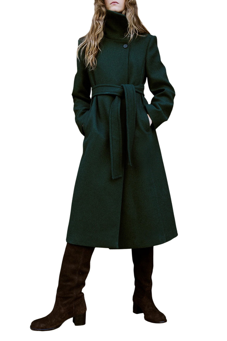 Женский Mango Пальто SIRENITA из смесовой шерсти (цвет ), артикул 27031301 | Фото 2