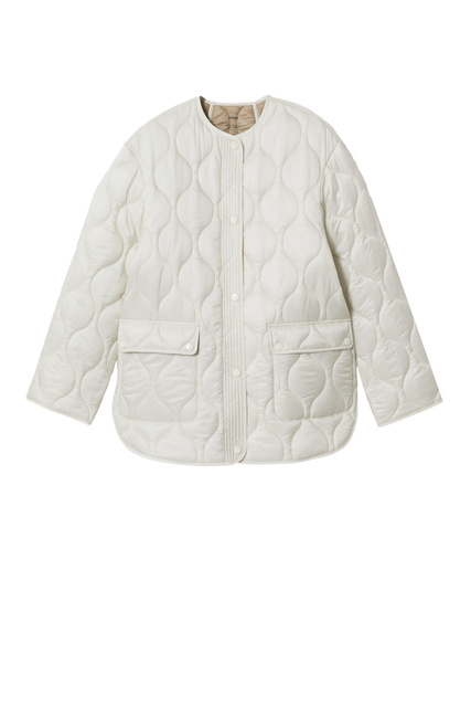 Стеганая куртка MELON с карманами|Основной цвет:Кремовый|Артикул:37005550 | Фото 1