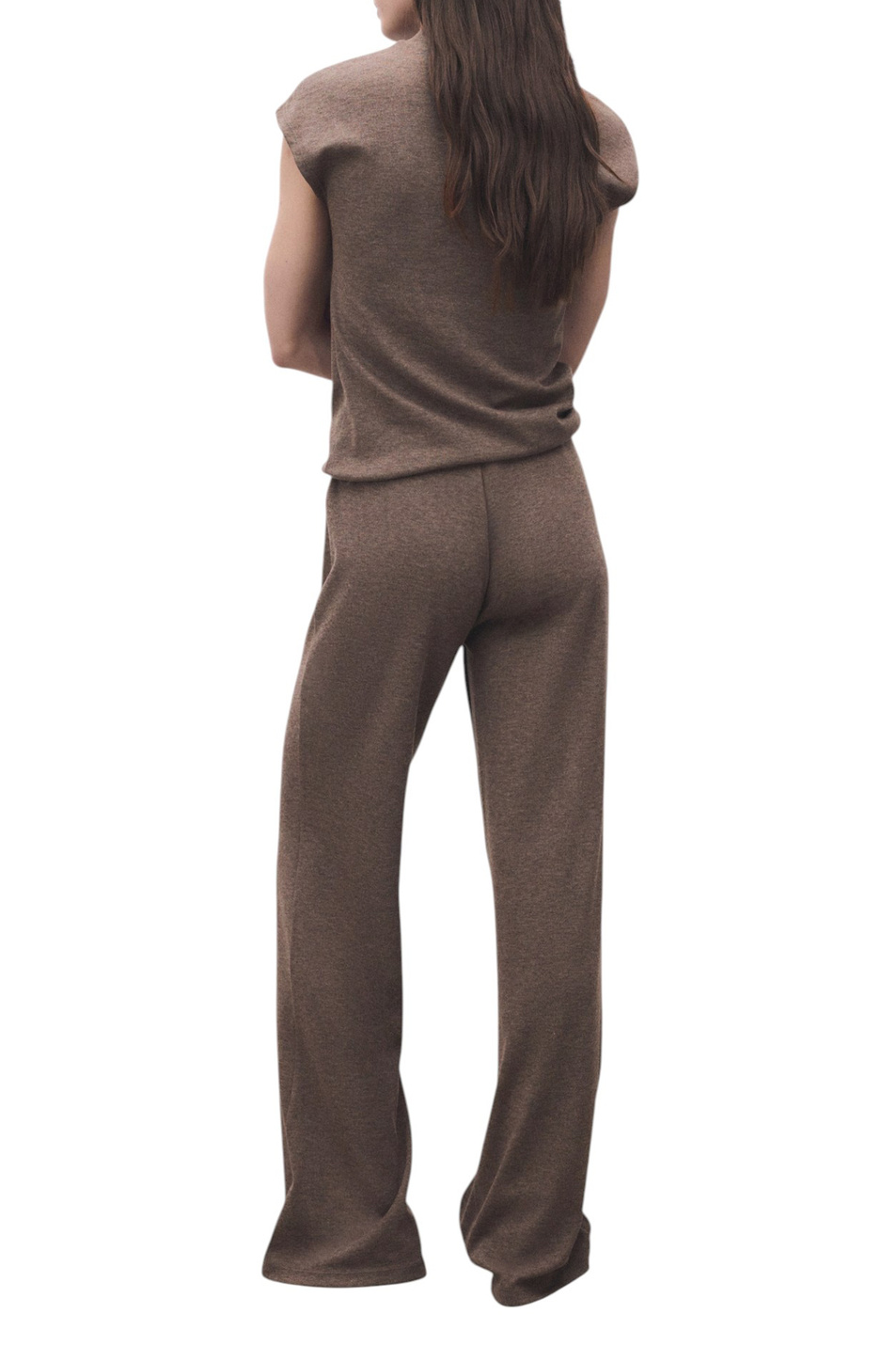 Женский Mango Брюки MICHI с эластичным поясом (цвет ), артикул 17075815 | Фото 4