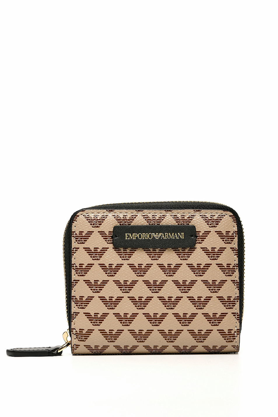 Женский Emporio Armani Монетница на молнии с монограммой (цвет ), артикул Y3H120-YFH1A | Фото 1